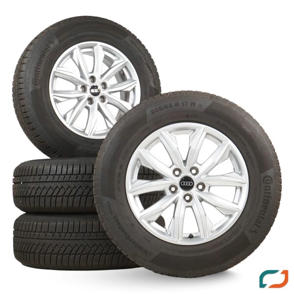 Original Audi Q5 FY FYB Winterräder Winterreifen 80A601025J 235/65R17 104H DOT22