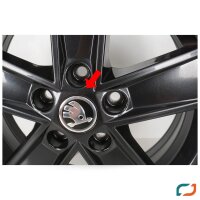 4x Original Skoda Octavia 3 Alufelgen Felgen 5E0601025CF 6x16 Zoll ET48