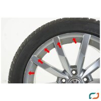 Original VW Passat 3G B8 Winterräder Monterey 18Zoll Winterreifen 235/45 R18 94V