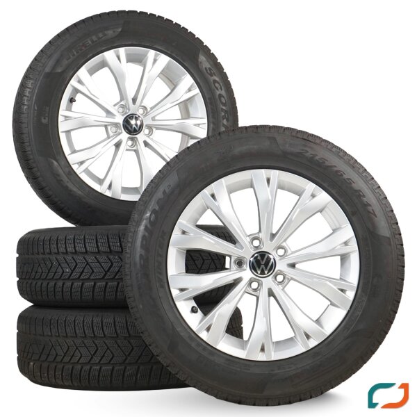 Original VW Tiguan AD1 Winterräder Montana Alufelgen 215/65 R17 99H 5NA601025