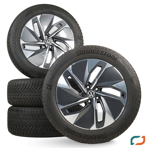 Original VW ID.3 Winterkompletträder Winterreifen 10A601025M Andoya 19 Zoll