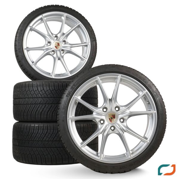 Original Porsche 20 Zoll 991 II Winterreifen Felgen C2 T Carrera S Winterräder