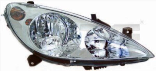 TYC Halogen Hauptscheinwerfer  rechts für Peugeot 307 20-0165-45-2