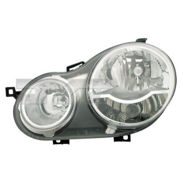 TYC Halogen Hauptscheinwerfer links für VW Polo 9N 20-0386-05-2