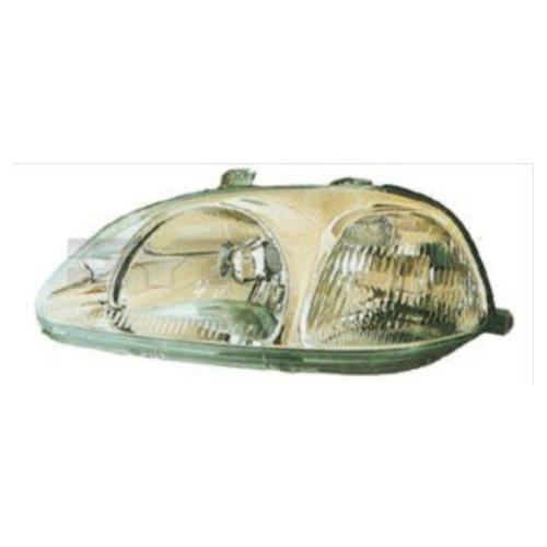 TYC Halogen Headlight Left for Honda Civic 20-3184-01-2