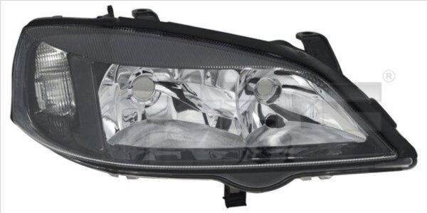 TYC Halogen Hauptscheinwerfer links für Opel Astra G 20-5488-18-2