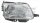 TYC Halogen Hauptscheinwerfer links für Citroen Saxo 20-3688-08-2