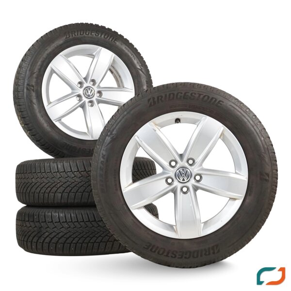 Original VW Tiguan AD1 Winterräder Winterreifen Corvara 17 Zoll 215/65 R17 99H