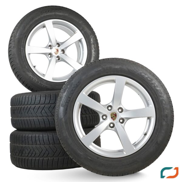 Original Porsche Macan 95B Winterräder Felgen Alufelgen Winterreifen 18 Zoll