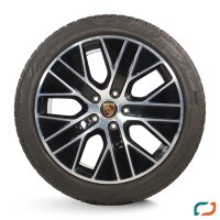 Original Porsche Taycan Turbo Aero Winterräder Winterreifen 20 Zoll Felgen RDKS