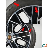 Original Porsche Taycan Turbo Aero Winterräder Winterreifen 20 Zoll Felgen RDKS