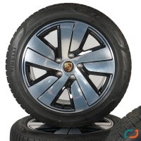 Original Porsche Taycan 9J1 AERO Winterräder Winterreifen 19 Zoll Alufelgen RDKS