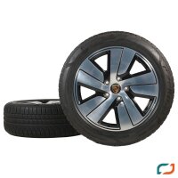 Original Porsche Taycan 9J1 AERO Winterräder Winterreifen 19 Zoll Alufelgen RDKS