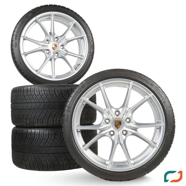 Original Porsche 20 Zoll 991 II Winterräder Winterreifen Felgen C2 T Carrera S