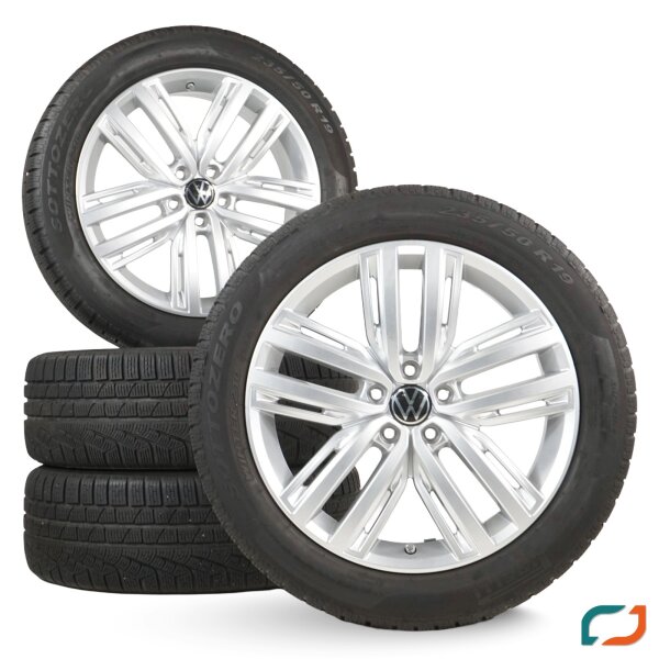 Original VW Tiguan 2 AD1 Winterreifen Winterräder Auckland 235/55 R18 104H RDKS