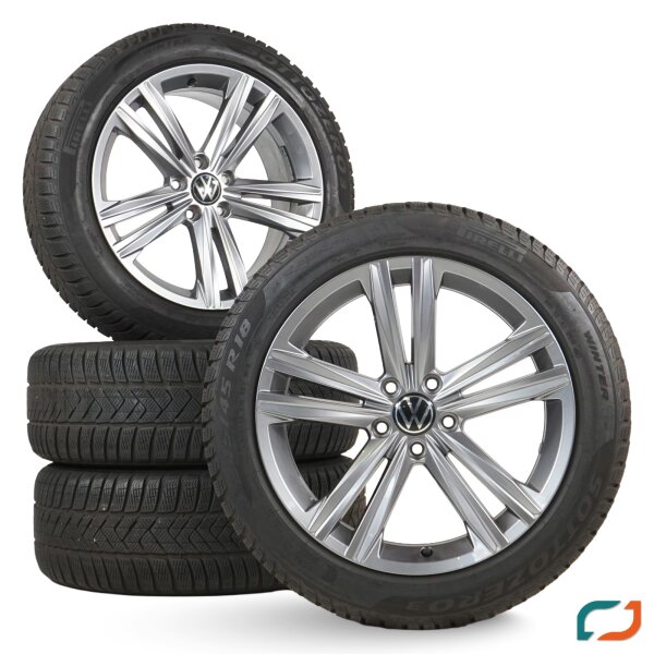 Original VW Passat Alltrack B8 Arteon Winterräder Sebring Felgen 245/45 R18 96V