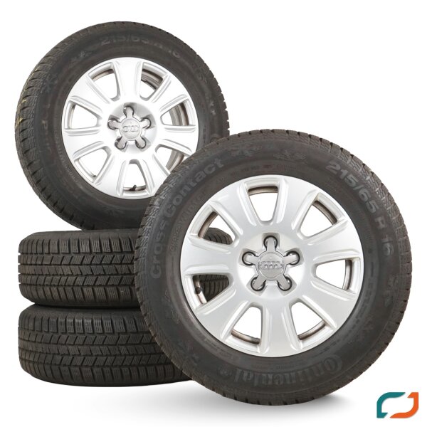 Original Audi Q3 8U Winterräder Winterreifen 16 Zoll 8U0601025Q 215/65 R16 98H