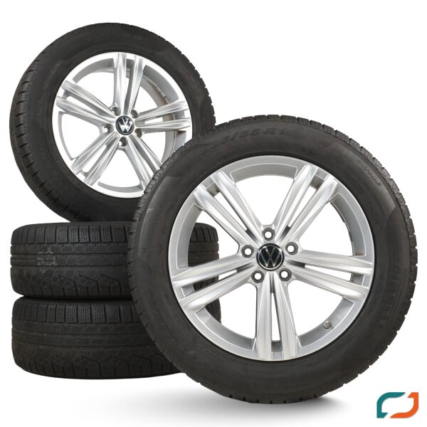 Original VW Tiguan 2 AD1 Winterräder Winterreifen Sebring 235/55 R18 104H RDKS