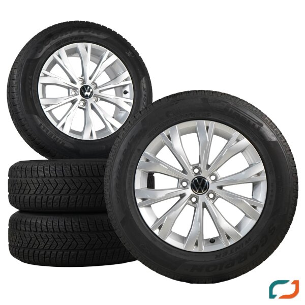 Original VW Tiguan AD1 Winterräder Montana Alufelgen 215/65 R17 99H 5NA601025