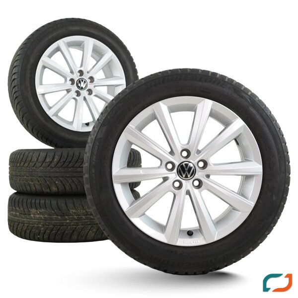 Original VW Polo 2G AW Winterräder Merano Bridgestone 16 Zoll 2G0071496 DOT20