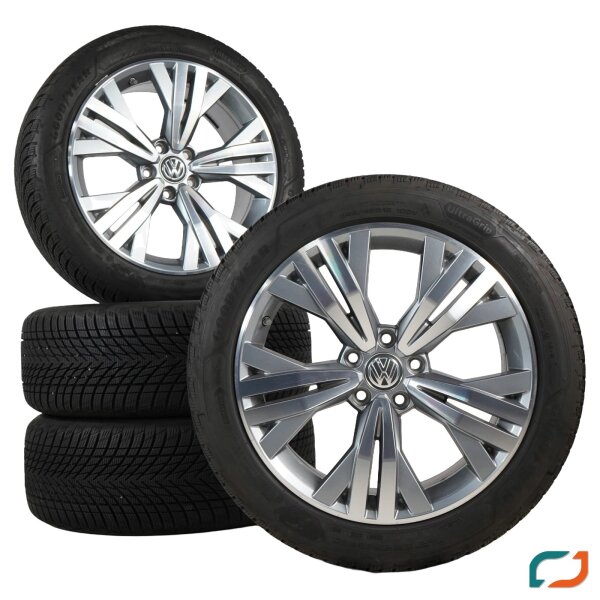 Original VW Passat 3G B8 Kalamata Winterräder Winterreifen 245/45 R18 96V RDKS