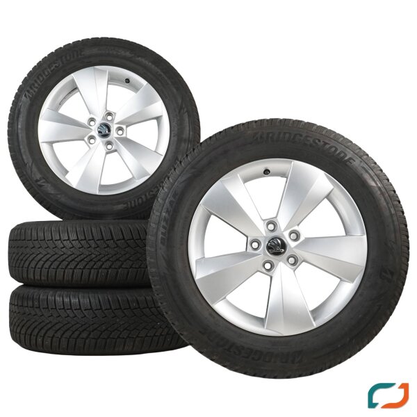 Original Skoda KODIAQ NS6 Winterräder Winterreifen 565601025AA 215/65 R17 99H