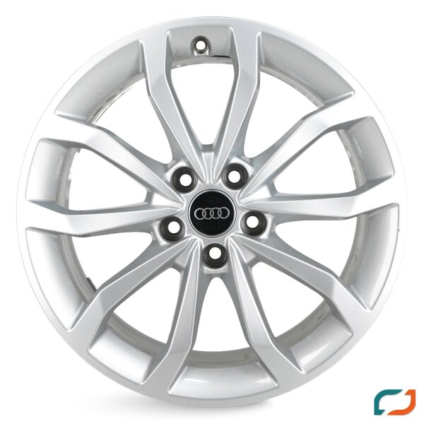 1x Original Einzelfelge Audi A4 8W B9 18 Zoll Alufelge 8W0601025ED 7,5Jx18 ET39