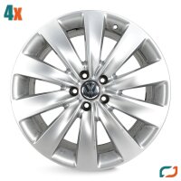 4x Original VW Phaeton Alufelgen Felgen 19 Zoll 8,5x19...