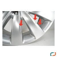 4x Original VW Phaeton Alufelgen Felgen 19 Zoll 8,5x19 5x112 3D0601025AP