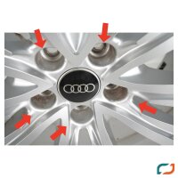 4x Original Audi A8 S8 4N 20 Zoll Alufelgen Felgen 4N0601025Q 9x20 ET40