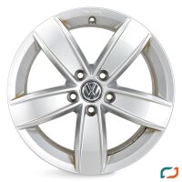 4x Original VW Tiguan 5N AD1 Alufelgen Corvara 5NA071497 17 Zoll 6,5x17 ET38