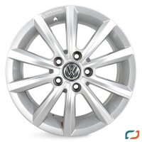 4x Original VW Golf 5 6 7 Seat Leon 1P 5F Skoda Octavia Merano Alufelgen Felgen