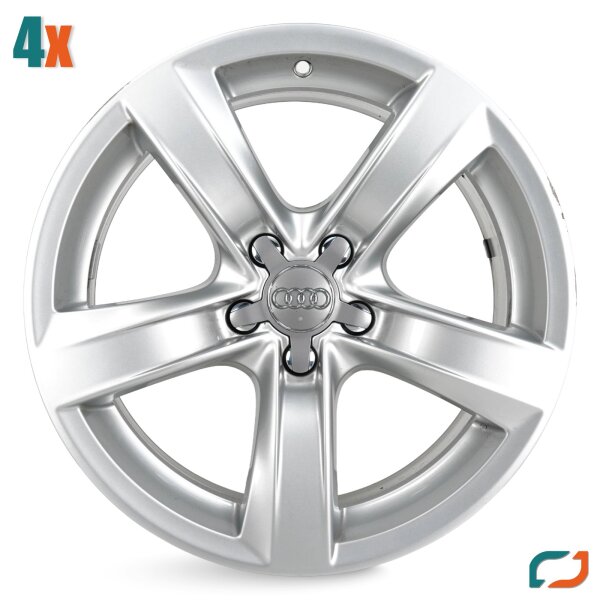 4x Original Audi A5 S5 8T Alufelgen Felgen 18 Zoll 8,5x18 5x112 8T0601025AB