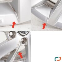 4x Original VW Golf 8 Gavia Alufelgen Felgen 5H0071496 16 Zoll 6,5x16 ET46