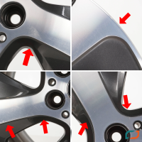 4x Original BMW X1 F48 X2 F39 Alufelgen Felgen Turbinenstyling 561 6856062