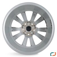 4x Original VW Touareg 7P Alufelgen Felgen 18 Zoll 7P6601025C Karakum