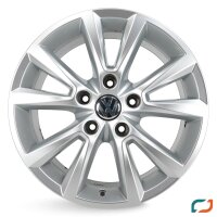 4x Original VW Touareg 7P Alufelgen Felgen 18 Zoll 7P6601025C Karakum