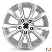4x Original VW Touareg 7P Alufelgen Felgen 18 Zoll 7P6601025C Karakum