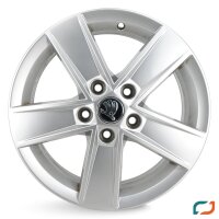 4x Original Skoda SuperB Octavia Yeti Alufelgen Felgen 5E0601025M 16 Zoll 6x16