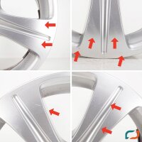 4x Original Mercedes-Benz Alufelgen 7.5Jx17 ET40 A2134011200 E-Klasse W213 S213