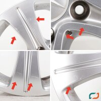 4x Original Mercedes-Benz Alufelgen 7.5Jx17 ET40 A2134011200 E-Klasse W213 S213