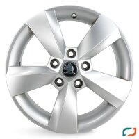 4x Original Skoda Karoq NU7 Alufelgen Felgen 16 Zoll 6x16 ET43 57A601025S-T