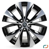 4x Original Skoda SuperB III 3V Alufelgen Felgen 18 Zoll 3V0601025P 8x18 ET44