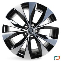 4x Original Skoda SuperB III 3V Alufelgen Felgen 18 Zoll 3V0601025P 8x18 ET44