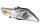 HELLA halogen headlight, right, for Ford Mondeo MK4 BA7