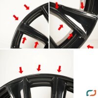 1x Einzelfelge VW T7 Toshima Alufelge Felge 7T0601025E 18 Zoll 7,5Jx18 ET60