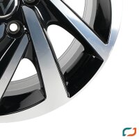 1x Alufelge VW T6 T6.1 Felge Woodstock 7Jx17 ET55 5x120 7E0601025T Einzelfelge