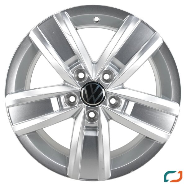 1x Alufelge VW T5 T6 T6.1 Felge Devenport 7E0601025AA 7Jx17 ET55 Einzelfelge