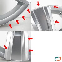 1x Alufelge VW T5 T6 T6.1 Felge Devenport 7E0601025AA 7Jx17 ET55 Einzelfelge