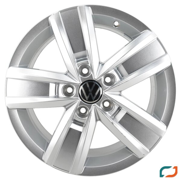 1x Alufelge VW T5 T6 T6.1 Felge Devenport 7E0601025AA 7Jx17 ET55 Einzelfelge